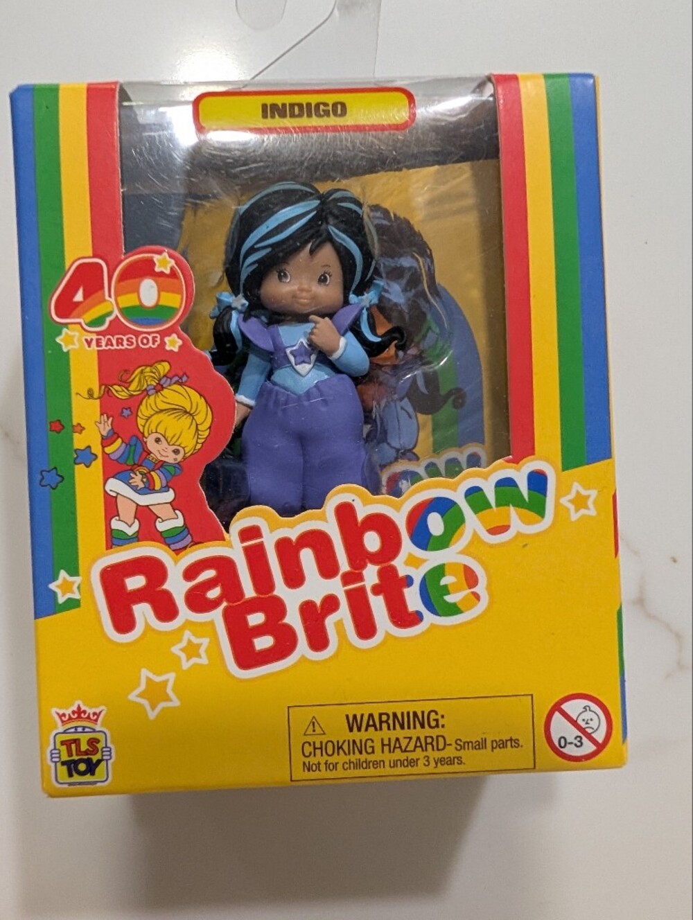 Rainbow Indigo Doll in Purple and Blue Outfit - Rainbow Brand* 40th Anniversary